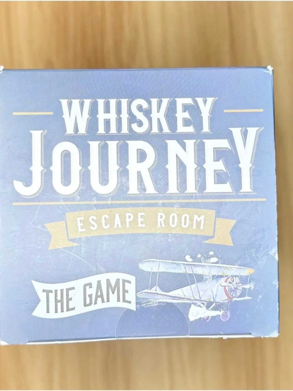Whiskey Journey Escape Room Game New NIB Boxer Gifts Vault Puzzle Drinking Gift